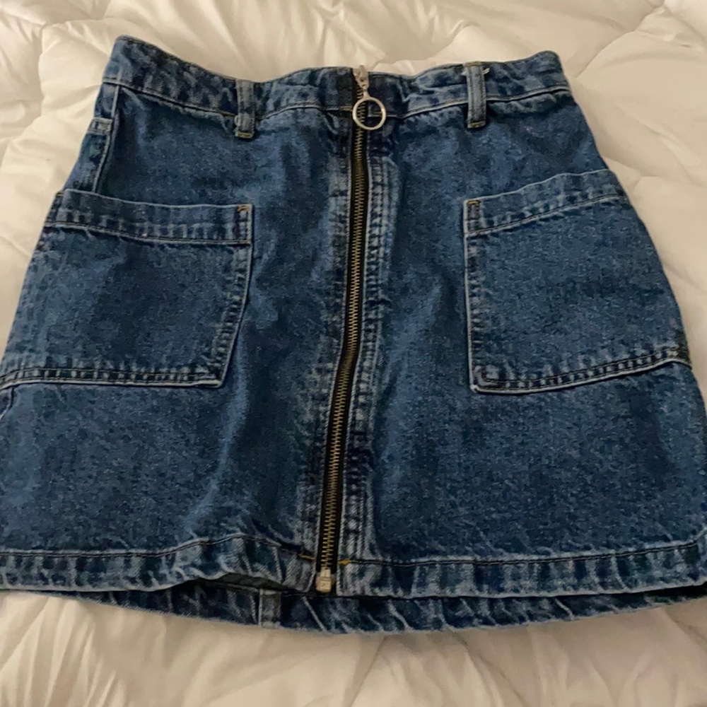 Topshop denim skirt size 4